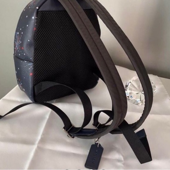 Coach firework Americana print backpack - Picture 2 of 8